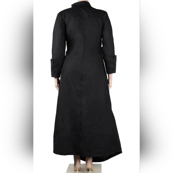 Asymmetrical Maxi Shirt Dress NWOT - Picture 5 of 5